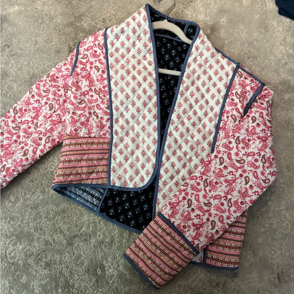 Reversible quilted jacket